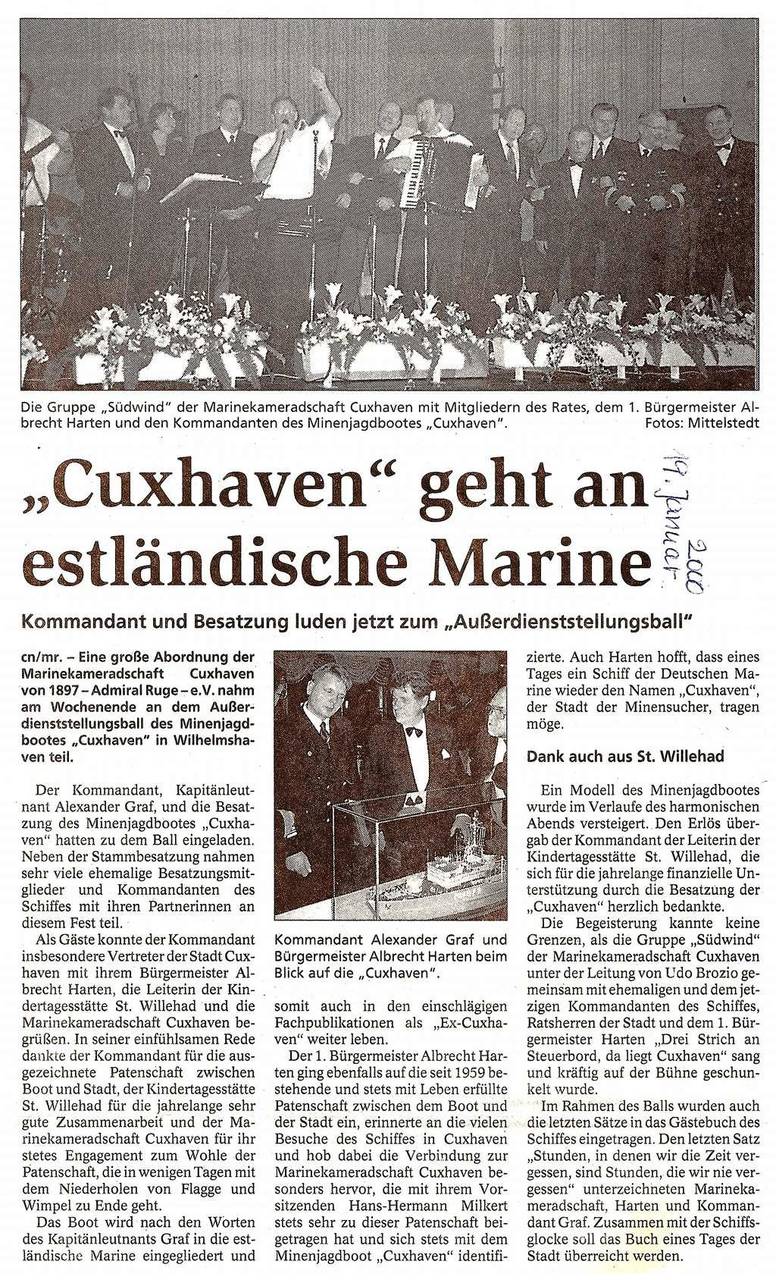 Außerdienststellungsball