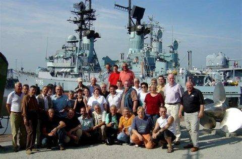 Gruppenbild im Marinemuseum