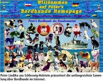 Peter Liedtke's Bordhundseite